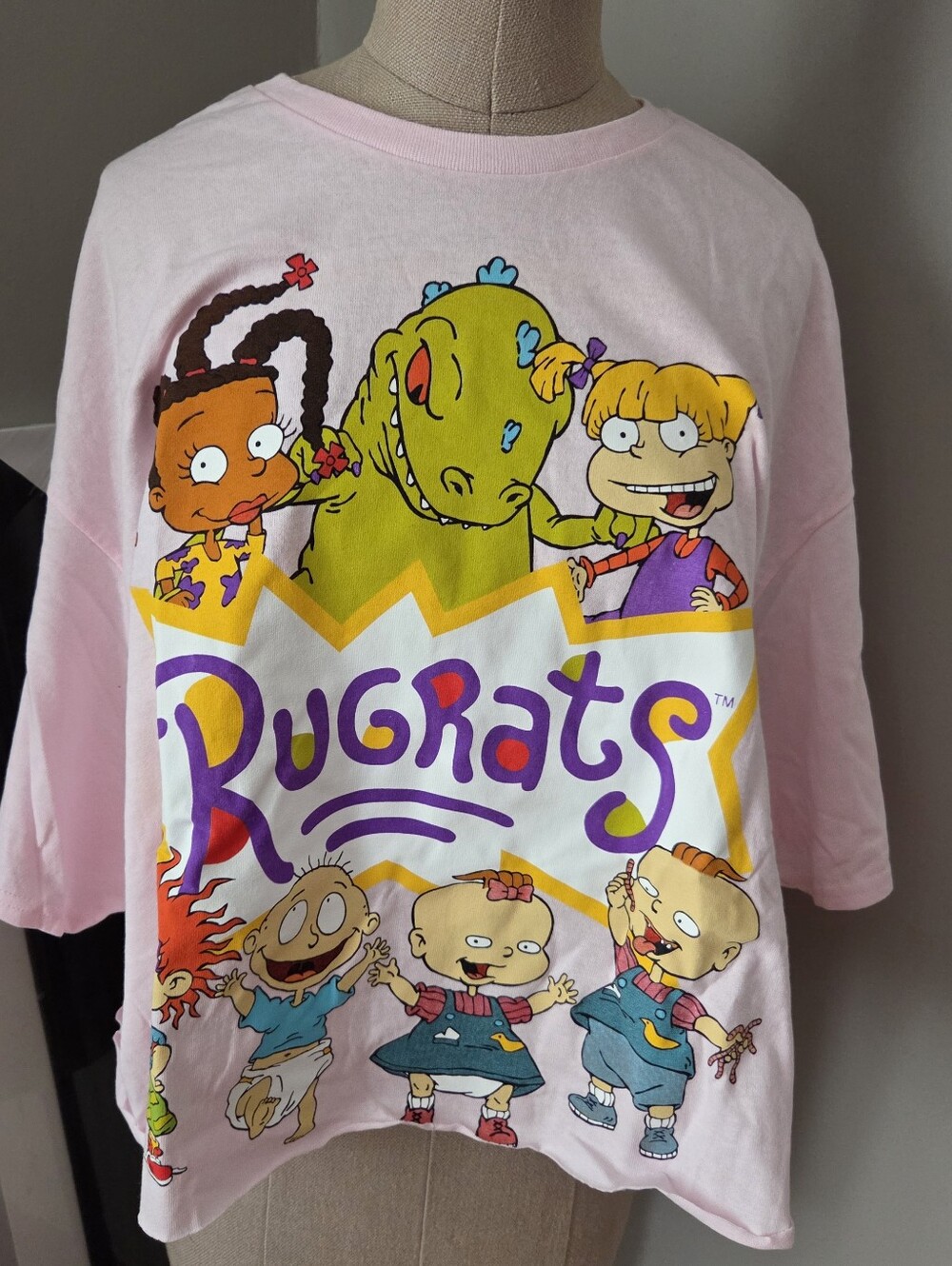 NWOT Rugrats Crop Top Graphic Tee